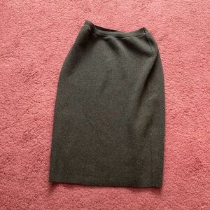 Vintage Jean Paul Gaultier pour Equator 90% Wool Skirt Made in Italy Size 42